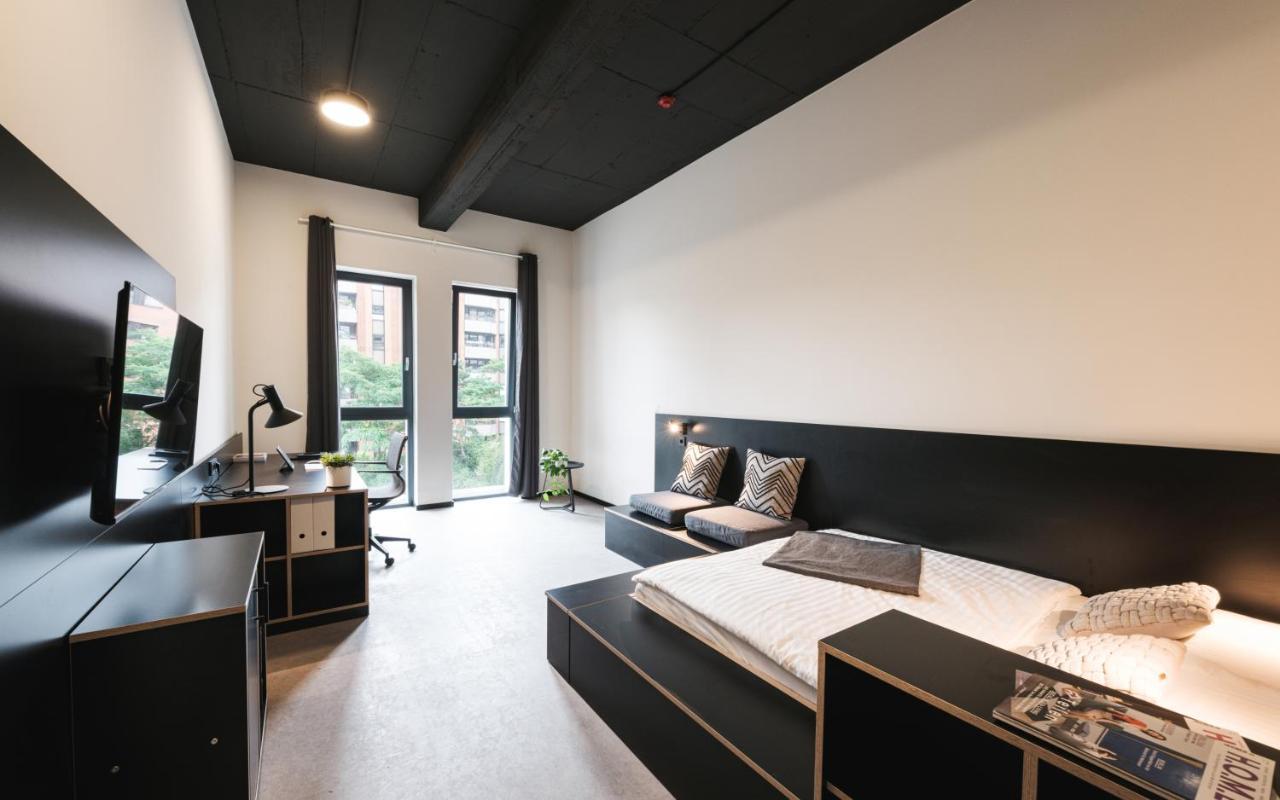 Moliving - Design Hotel & Apartments Duesseldorf-ノイス エクステリア 写真